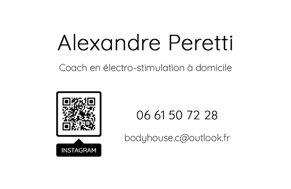 Body House Coaching (verso)